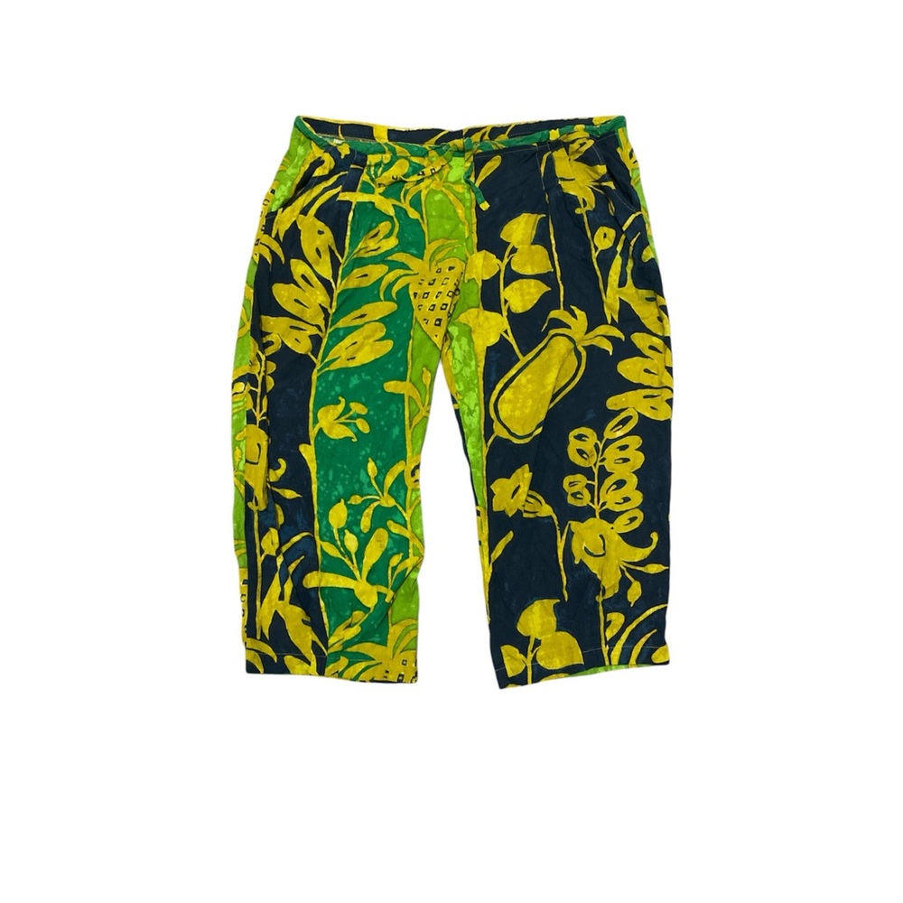 Vintage Jams World Pineapple Patch Capri Pants - image 1